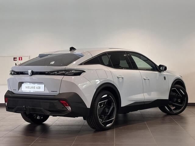 Peugeot 408 GT 1.6 HYbrid 225pk EAT8 | EUR 11.000,- KORTING! | SCHUIF/KANTELDAK | TREKHAAK | FOCAL HIFI | STOELMASSAGE | NAVI | 360° CAMERA | HANDSFREE A.KLEP |