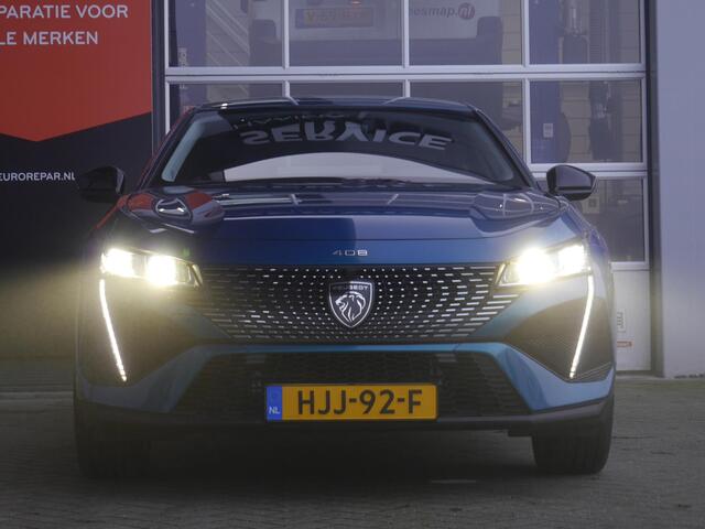 Peugeot 408 1.2 Hybrid 145 e-DCS6 Allure | 19 inch lichtmetalen velgen | Draadloze telefoonoplader | Adaptive cruise control | Achteruitrijcamera | Keyless entry en start | Climate control