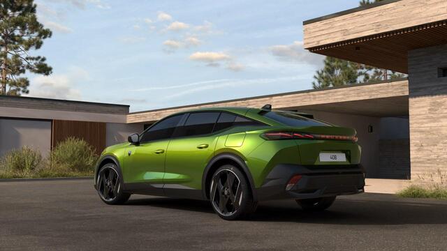 Peugeot 408 1.6 Plug-in Hybrid 240 e-DCS7 GT | VERWACHT | NIEUW MODEL | Panorama dak | FOCAL Audio | Alcantara bekleding | Elektrische achterklep | 360 Camera | Matrix LED | 20'' Lichtmetalen velgen