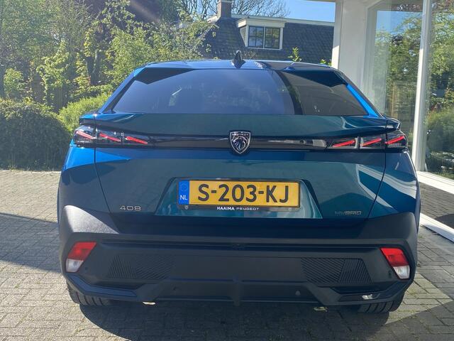 Peugeot 408 1.6 Hybrid GT | Elektr. achterklep | AGR Comfortstoel met geheugen | Achteruitrijcamera | Keyless Entry | Navigatie | 20'' velgen | Adaptieve Cruise Control