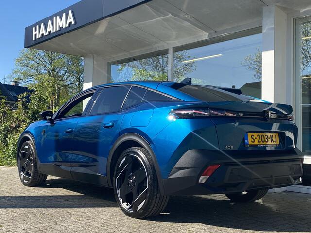 Peugeot 408 1.6 Hybrid GT | Elektr. achterklep | AGR Comfortstoel met geheugen | Achteruitrijcamera | Keyless Entry | Navigatie | 20'' velgen | Adaptieve Cruise Control