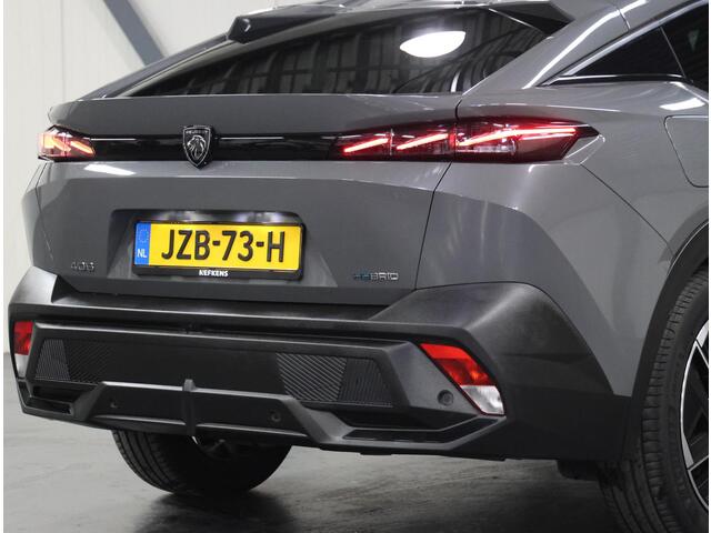 Peugeot 408 1.6 Plug-In HYbrid 225PK EAT8 GT | 1ste eigenaar | Stuurverwarming | FULL LED | 360'Camera | Privacy Glass | AppleCarPlay/AndroidAuto | Navigatie | Adaptieve Cruise Control | Keyless | Isofix |