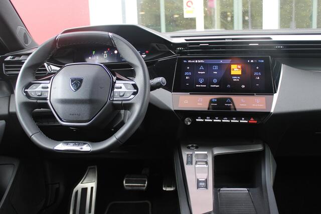 Peugeot 408 1.2 Hybrid 145PK AUTOMAAT GT | 360° CAMERA | DODEHOEK DETECTIE | KEYLESS ENTRY/START | ADAPTIVE CRUISE CONTROL | NAVIGATIE | DRAADLOZE APPLE CARPLAY/ANDROID AUTO | PARKEERSENSOREN VOOR + ACHTER | LED MATRIX KOPLAMPEN | 18" LICHTMETALEN VELGEN | ELEKTRISCH