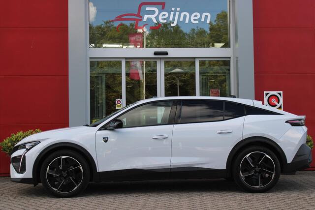 Peugeot 408 1.2 Hybrid 145PK AUTOMAAT GT | 360° CAMERA | DODEHOEK DETECTIE | KEYLESS ENTRY/START | ADAPTIVE CRUISE CONTROL | NAVIGATIE | DRAADLOZE APPLE CARPLAY/ANDROID AUTO | PARKEERSENSOREN VOOR + ACHTER | LED MATRIX KOPLAMPEN | 19" LICHTMETALEN VELGEN | ELEKTRISCH
