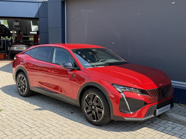 Peugeot 408 1.2 Hybrid 145 PK Automaat GT | Automaat Hybride | Luxe Alcantara & Leder Interieur met Massage | Navigatie | Full LED Verlichting | Keyless Entry | Elektrische Kofferklep | 360 Graden Camera | Dode Hoek Signalering | Stuurwielverwarming | 19" Lichtmetal