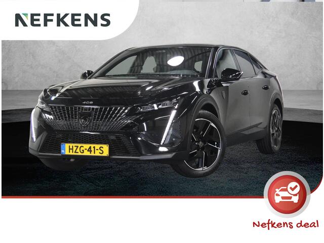 Peugeot 408 1.2 Hybrid 145PK e-DCS6 GT | 1ste eigenaar | Stuurverwarming | FULL LED | 360'Camera | Privacy Glass | AppleCarPlay/AndroidAuto | Navigatie | Adaptieve Cruise Control | Keyless | Isofix | Sfeerverlichting | Elektrische Achterklep |