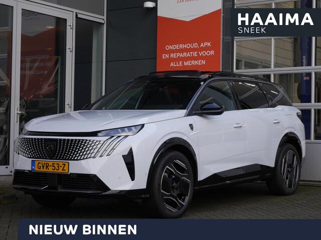 Peugeot 5008 e-5008 GT Avantage 73 kWh | Demo | Lederen bekleding | Panoramadak | 20inch velgen | Rondom Camera | Stoelverwarming v+a | 7 Persoons | Zeer compleet!