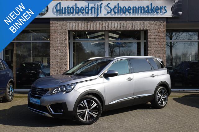Peugeot 5008 1.2 PureTech Allure 7-PERSOONS! CAMERA i-COCKPIT OPEN-DAK CARPLAY DAB NAVI ELEK-ACHTERKLEP 18"LMV LANE-ASSIST ENZ!