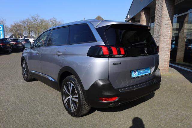 Peugeot 5008 1.2 PureTech Allure 7-PERSOONS! CAMERA i-COCKPIT OPEN-DAK CARPLAY DAB NAVI ELEK-ACHTERKLEP 18"LMV LANE-ASSIST ENZ!