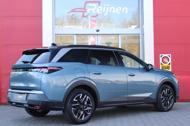 Peugeot 5008 1.2 Hybrid 136PK AUTOMAAT GT | PANORAMISCH SCHUIFDAK PACK | ALCANTARA BEKLEDING | ELEKTRISCH VERSTELBARE VOORSTOELEN MET GEHEUGENFUNCTIE | ACHTERBANK VERWARMD | DODEHOEK DETECTIE | 7-PERSOONS | ADAPTIVE CRUISE CONTROL | STOEL/STUUR VERWARMING | DRAADLOZE 