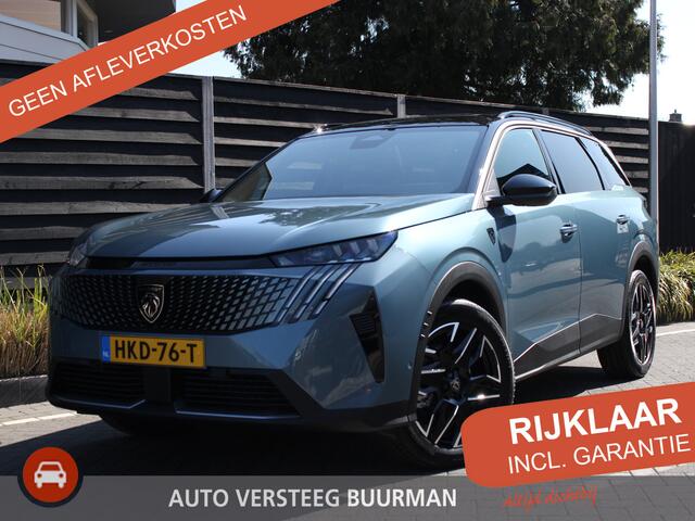 Peugeot 5008 1.2 Hybrid 136PK GT e-DCS6 Automaat 7P Alcantara Leder, Navigatie, Camera 360, Panoramisch-Open Dak, Elektrische Achterklep