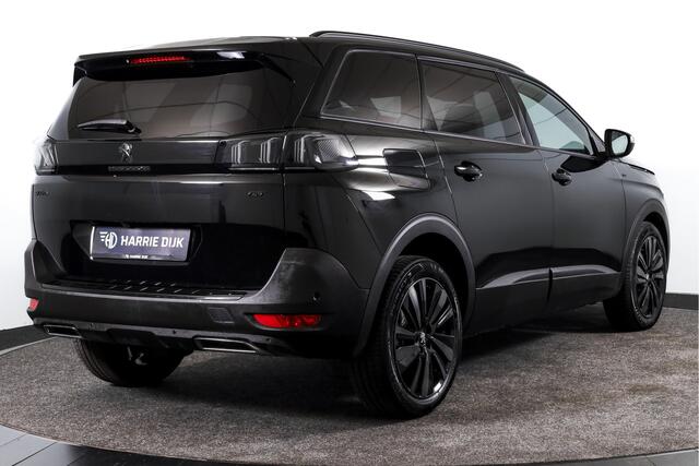 Peugeot 5008 1.2 PureTech 130 PK GT Black Pack - 7 Pers. - Automaat | Dig. Cockpit | Adapt. Cruise | Stoelverw. | PDC | Camera | NAV + App. Connect | ECC | Elek. Klep | LM 19" | 2159