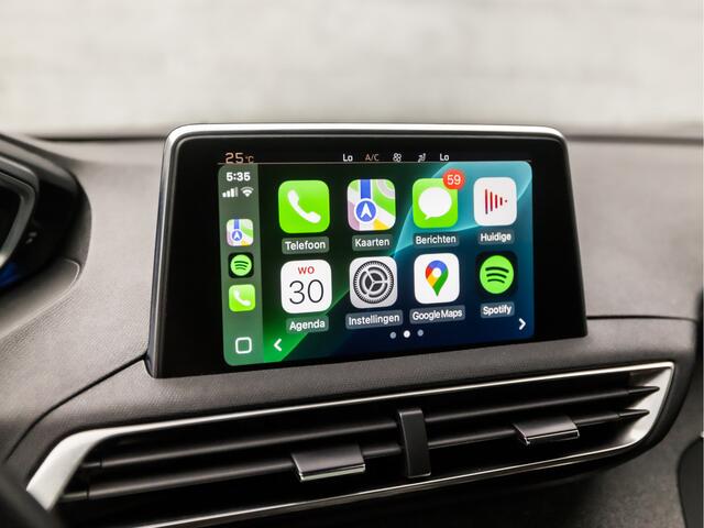 Peugeot 5008 1.2 PureTech GT-Line 7 Persoons (PANORAMADAK, APPLE CARPLAY, GROOT NAVI, 360 CAMERA, LEDER, SPORTSTOELEN, LED KOPLAMPEN, KEYLESS, DAB+, NIEUWE APK, NIEUWSTAAT)