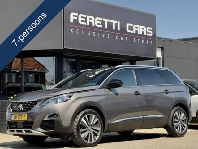 Peugeot 5008 1.6 AUT8 GT-LINE 181PK 7PERS DESIGNO-LEDER NAVI CAMERA APPLE-CARPLAY DIGI-DASH LED LMV PDC