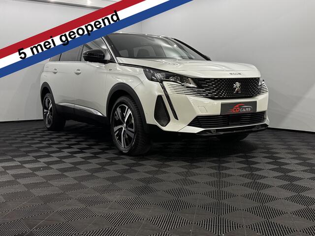 Peugeot 5008 1.2 PureTech GT- Line 7P Half leder, Camera, Navi, Keyless start, Virtual desk, Elektrische achterklep, Cruise control