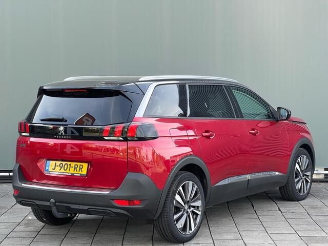 Peugeot 5008 BWJ 2020 | 1.2T 131PK Premium | TREKHAAK | LEDER/STOF | CLIMA | NAVI | CRUISE | CARPLAY