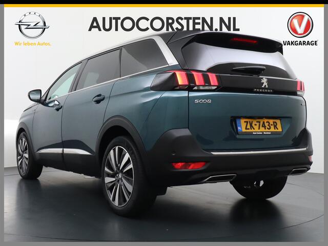 Peugeot 5008 1.6T AUT-8 181pk GT-Line 181pk 7-Pers. Pano-Dak Apple Android Full-LED Carplay Navi 360-Camera DAB+ MirrorScreen Park-Assist 19"LM Connected-Services Elektr. Achterklep PDC-A+Voor 1/2 Leder Keyless Bordherkenning Virtual Cockpit (Digidash) Park City 1 Pri