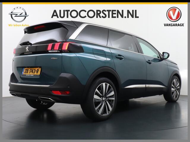 Peugeot 5008 1.6T AUT-8 181pk GT-Line 181pk 7-Pers. Pano-Dak Apple Android Full-LED Carplay Navi 360-Camera DAB+ MirrorScreen Park-Assist 19"LM Connected-Services Elektr. Achterklep PDC-A+Voor 1/2 Leder Keyless Bordherkenning Virtual Cockpit (Digidash) Park City 1 Pri