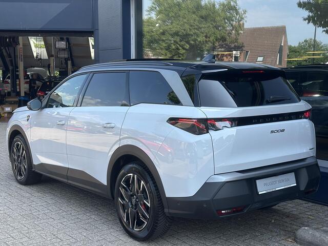 Peugeot 5008 1.2 Hybrid 145 GT Automaat | Alcantara Stoelen | Panorama Schuif-/Kanteldak | Zeer complete Demo van 2025 ! | Navigatie | 360 Graden Camera | 7 Zitplaatsen | Adaptieve Cruise Control | 3-Zone Climate Control | Full LED Verlichting | All Season Banden | Ke
