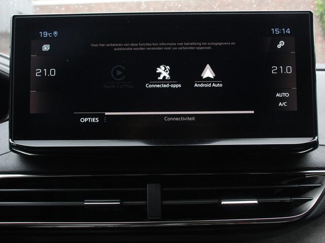 Peugeot 5008 1.2 PureTech GT 7p Climate control Adaptive cruise control Achteruitrijd camera Verwarmde voorstoelen Keyless Navigatie LED Apple Carplay/ Android Auto