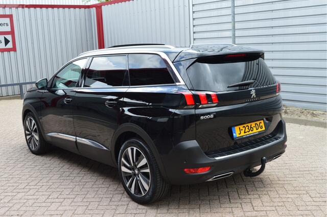 Peugeot 5008 1.2 PureTech Allure O.a: Vol Leder, Key-less, Afn. trekhaak, Open dak, Carplay, Pdc, Etc. All-in prijs!