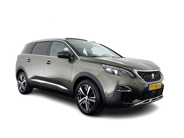 Peugeot 5008 1.6 e-THP GT-Line [ 7-Pers. ] Aut. *PANO | LEATHER-FABRIC | FULL-LED | DIGI-COCKPIT | LANE-ASSIST | BLINDS-SPOT | SPORT-SEATS | CAMERA | NAVI-FULLMAP | SHIFT-PADDLES | PRIVACY-GLASS | TOWBAR | 18''ALU*