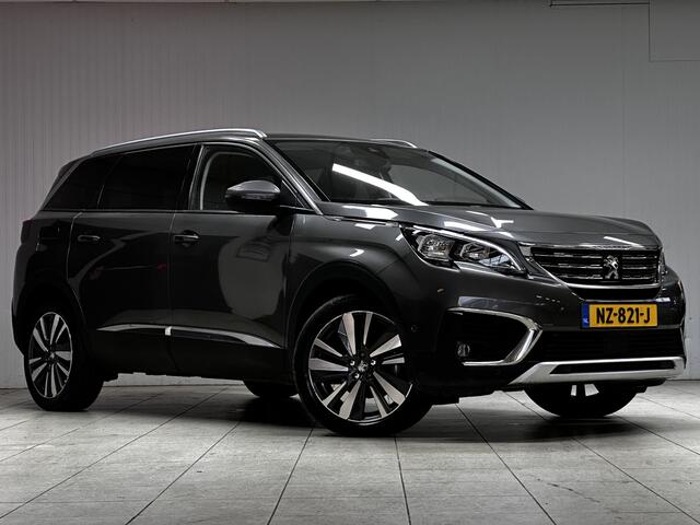 Peugeot 5008 1.2 PureTech Blue Lease Premium /D-Riem Verv. 161.000KM! /7-Persoons! /Trekhaak /Apple + Android /Dodehoek Detec. /Lane Assist /Grootlichtass. /Camera /DAB+! /Navi /Climat /Cruise /Elek. pakket /Bluetooth /19"LMV