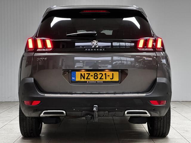 Peugeot 5008 1.2 PureTech Blue Lease Premium /D-Riem Verv. 161.000KM! /7-Persoons! /Trekhaak /Apple + Android /Dodehoek Detec. /Lane Assist /Grootlichtass. /Camera /DAB+! /Navi /Climat /Cruise /Elek. pakket /Bluetooth /19"LMV