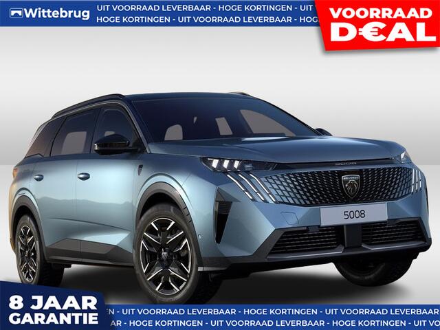 Peugeot 5008 1.2 Hybrid 136 GT SNEL RIJDEN - PANORAMADAK - 8 JAAR GARANTIE