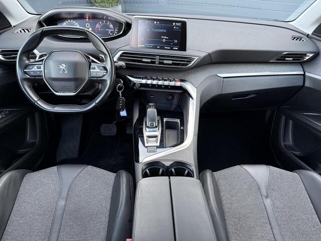 Peugeot 5008 1.2 PureTech Allure 1e Eigenaar,7 Persoons,Afn.Trekhaak,360° Camera,Pano,Apple Carplay/Android Auto,Navi,Clima,Cruise,Halfleder,N.A.P,Dealer Onderhouden,Pdc V+A,Lm velgen Extra,N.A.P,Nieuwe Apk Bij Aflevering