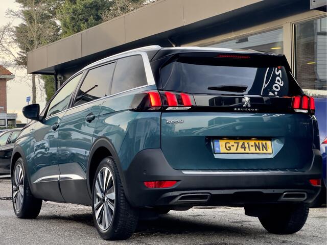 Peugeot 5008 1.2 GT-LINE PURE TECH BLEU 7PERS PANODAK LEDER NAVI CAMERA DIGI-DASH APPLE-CARPLAY LED LMV PDC