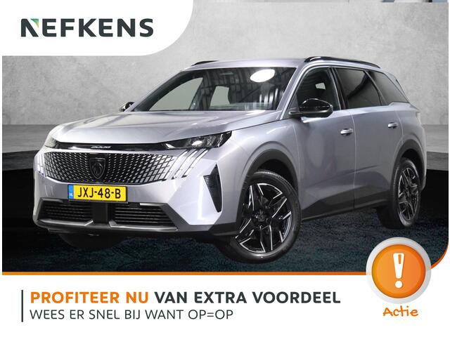 Peugeot 5008 1.2 Hybrid 145PK Allure | 1ste eigenaar | Camera | AppleCarPlay/AndroidAuto | Cruise Control | Climate Control | Camera | 7 PERSOONS! | Navigatie | Isofix | Parkeersensoren | FULL LED | Privacy Glass |