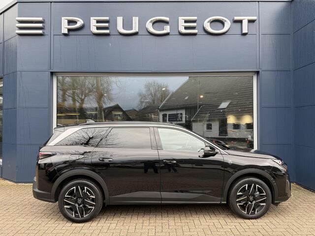 Peugeot 5008 1.2 Hybrid 145 PK GT Automaat | Elektrische Kofferklep | Panorama Schuif-/Kanteldak | 7-Zits | Navigatie | Parkeercamera | Keyless Entry | Parkeersensoren V+A | Full LED Verlichting | Stoel- & Stuurverwarming | 19" Lichtmetalen Velgen |