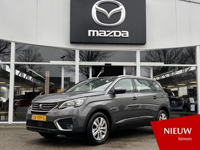 Peugeot 5008 1.2 PureTech Blue Lease Executive NL-Auto, 7 Personen, Navigatie, Parkeerhulp A., Cruise Controle, Draadloos tel. opladen, Climate controle, All Seasons banden.