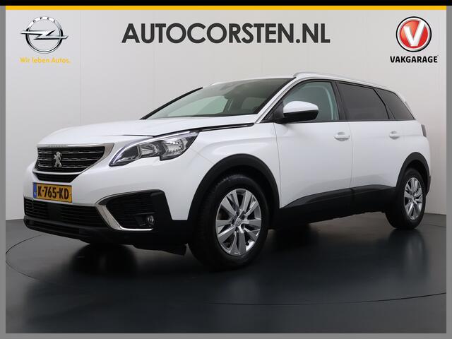 Peugeot 5008 T 131PK AUT-8 7-Pers. Navi 360°Camera Ecc Apple Carplay Android Auto Cruise Control Pdc Blue Executive Avantage Privacy Glas Lmv Isofix Led Regen-Lichtsensor Verkeersbord detectie Dealeronderhouden Origineel Nederlandse Auto 7 Zitter