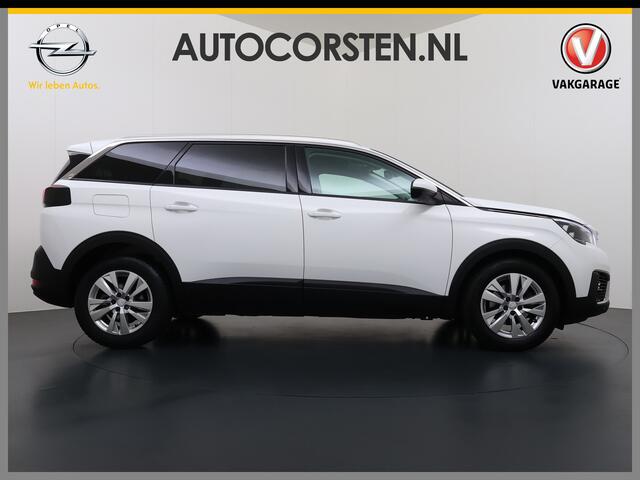 Peugeot 5008 T 131PK AUT-8 7-Pers. Navi 360°Camera Ecc Apple Carplay Android Auto Cruise Control Pdc Blue Executive Avantage Privacy Glas Lmv Isofix Led Regen-Lichtsensor Verkeersbord detectie Dealeronderhouden Origineel Nederlandse Auto 7 Zitter