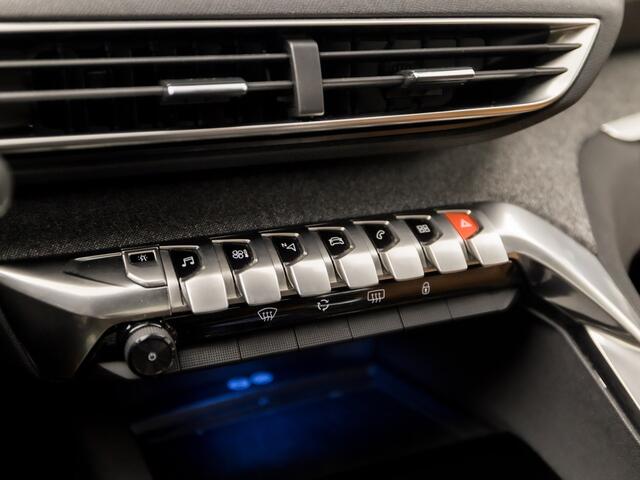 Peugeot 5008 1.2 PureTech GT-Line Deluxe (PANORAMADAK, APPLE CARPLAY, GROOT NAVI, 360 CAMERA, FOCAL AUDIO, BRUIN LEDER, KEYLESS, ELEK ACHTERKLEP, NIEUWSTAAT)