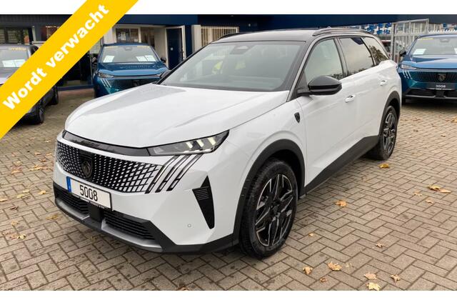 Peugeot 5008 1.2 Hybrid 145 GT Exclusive Trekhaak/7 persoons/Electr stoelverstelling.