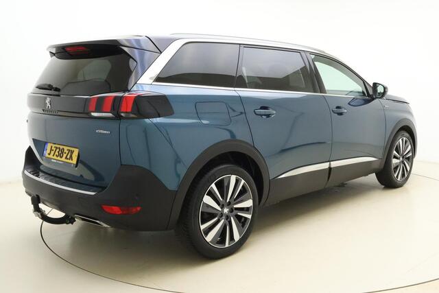 Peugeot 5008 1.2 PureTech Blue Lease GT-Line Full-LED l Schuif-Kanteldak l Focal l Adaptive Cruise Control l Camera l Keyless l Parkeersensoren Voor & Achter l DAB l Navigatie Full Map l Lichtmetalen Velgen