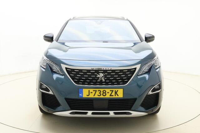 Peugeot 5008 1.2 PureTech Blue Lease GT-Line Full-LED l Schuif-Kanteldak l Focal l Adaptive Cruise Control l Camera l Keyless l Parkeersensoren Voor & Achter l DAB l Navigatie Full Map l Lichtmetalen Velgen