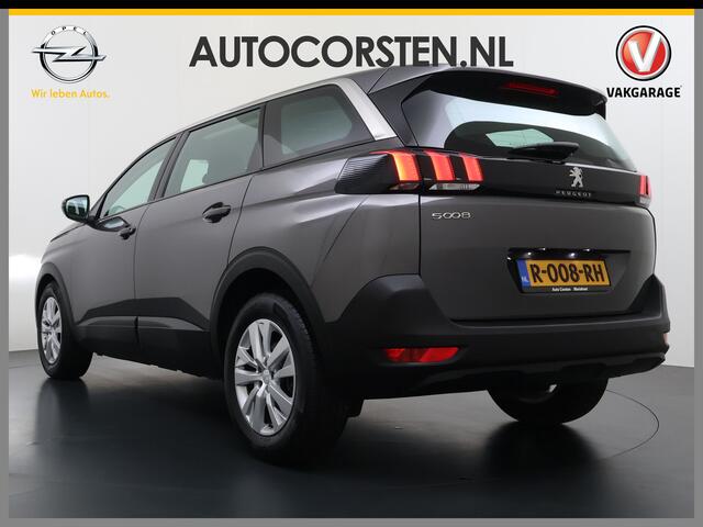 Peugeot 5008 1.2T 131PK Automaat 7-Persoons Navi Ecc 360°Camera Apple Carplay Android Auto Cruise Control Active Pack Business LMV Pdc Bluetooth Isofix Led Verkeersbord detectie Licht-Regensensor Origineel Nederlandse Auto