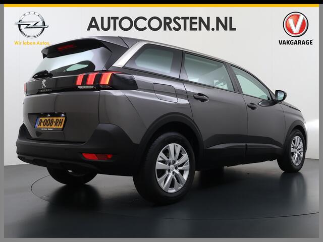 Peugeot 5008 1.2T 131PK Automaat 7-Persoons Navi Ecc 360°Camera Apple Carplay Android Auto Cruise Control Active Pack Business LMV Pdc Bluetooth Isofix Led Verkeersbord detectie Licht-Regensensor Origineel Nederlandse Auto