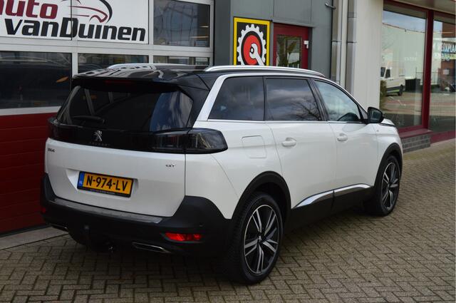 Peugeot 5008 1.2 PureTech Blue Lease GT O.a: Trekhaak, PDC, Camera, Alcantara, Stoelverw, Etc. All-in prijs!