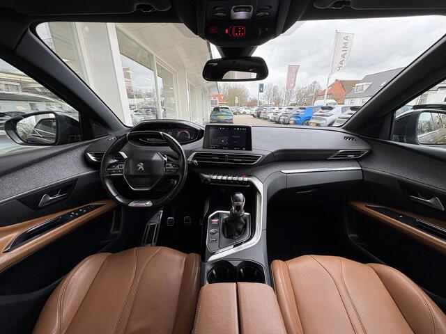 Peugeot 5008 1.2T 130pk Blue Lease GT-Line | Schuif-/kanteldak | Lederen bekleding | Stoelverwarming | Achteruitrijcamera | Full LED | Elektr. achterklep