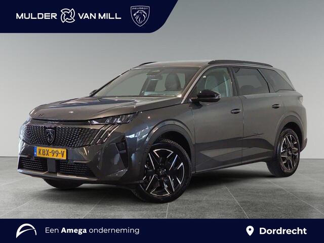 Peugeot 5008 Allure Pack 1.2 Hybrid 145pk e-DSC6 | PANORAMIC NAVIGATION | 7-ZITS | STOEL+STUURVERW. | KEYLESS ENTRY | ADAPTIVE CRUISE | ALL-SEASONBANDEN | 360° CAMERA | AGR-STOEL | ISOFIX |