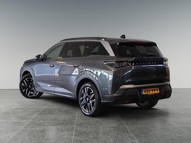 Peugeot 5008 Allure Pack 1.2 Hybrid 145pk e-DSC6 | PANORAMIC NAVIGATION | 7-ZITS | STOEL+STUURVERW. | KEYLESS ENTRY | ADAPTIVE CRUISE | ALL-SEASONBANDEN | 360° CAMERA | AGR-STOEL | ISOFIX |