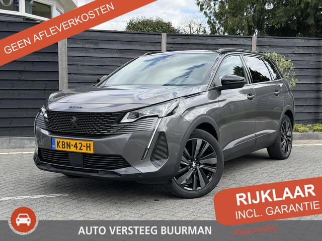 Peugeot 5008 GT 1.2 PureTech 130PK EAT8 Automaat Black Pack, Navigatie, Achteruitrijcamera, Keyless, Stoelverwarming, Elektrische Kofferklep