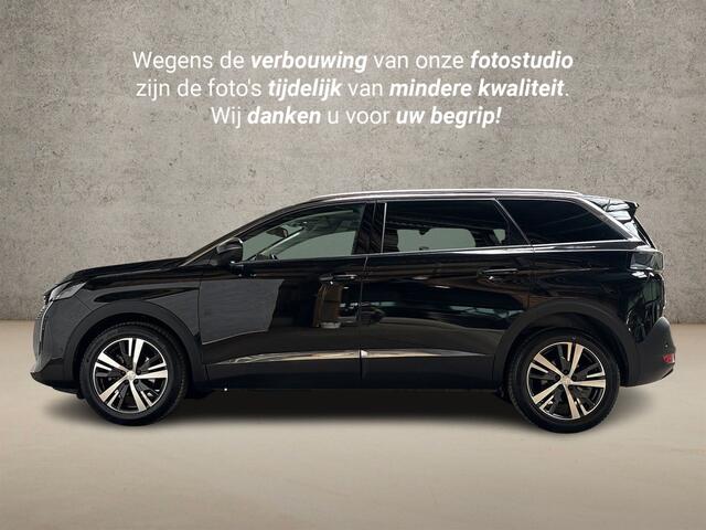 Peugeot 5008 1.2 PureTech Allure 7 Persoons (APPLE CARPLAY, GROOT NAVI, LEDER, 360 CAMERA, STOELVERWARMING, SPORTSTOELEN, KEYLESS, GETINT GLAS, NIEUWSTAAT)