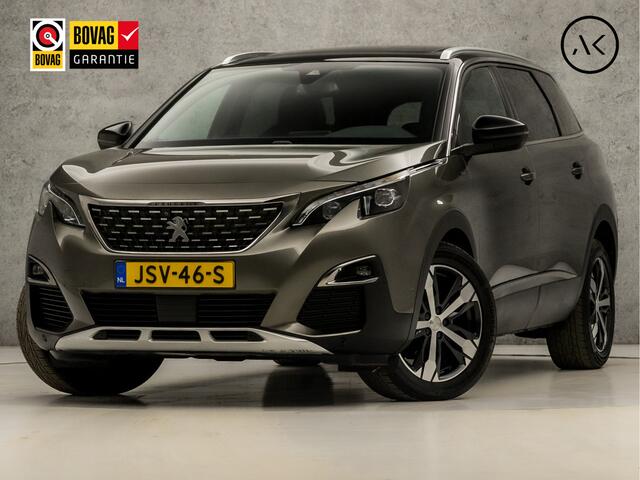 Peugeot 5008 1.6 e-THP GT-Line 165Pk Automaat (PANORAMADAK, NAPPA LEDER, MEMORY SEATS, STOELVERWARMING, 360 CAMERA, DRIVE MODE, KEYLESS, ADAPTIVE CRUISE, ELEK ACHTERKLEP, NIEUWSTAAT)