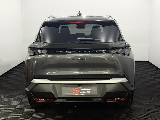Peugeot 5008 1.2 Hybrid 145 GT 7P Camera, Half leder, Navi, Apple carplay, Winterpakket, Rijstrook correctie, Elektrische achterklep, Cruise control, 2 jaar garantie